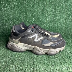New Balance 9060 GC9060BK Chunky Mesh Suede Retro Sneaker Black Womens 7.5 Men 6